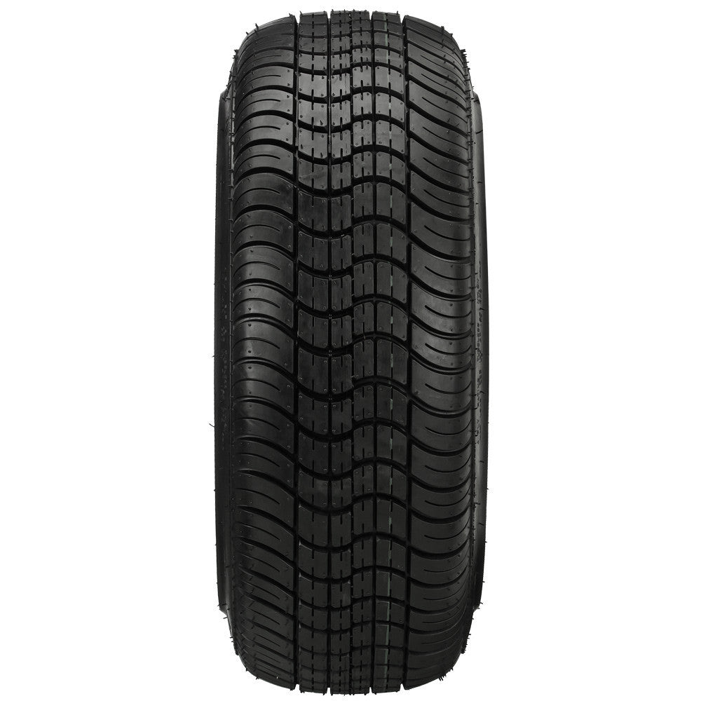 14" Python Black/Red Low Profile Tire & Wheel Combo
