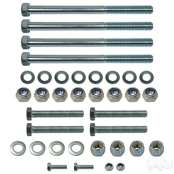 RHOX 3" Drop Spindle Lift Kit for Club Car DS 03.5-08