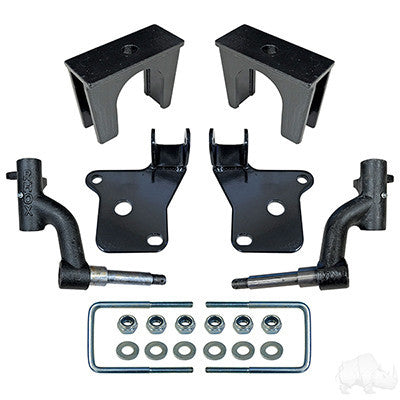 RHOX 3" Drop Spindle Lift Kit for E-Z-Go RXV Electric
