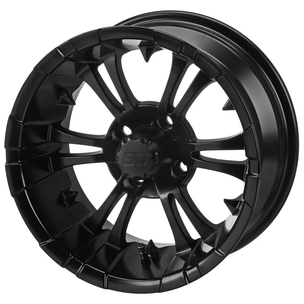 14" Python Matte Black Lifted Tire & Wheel Combo